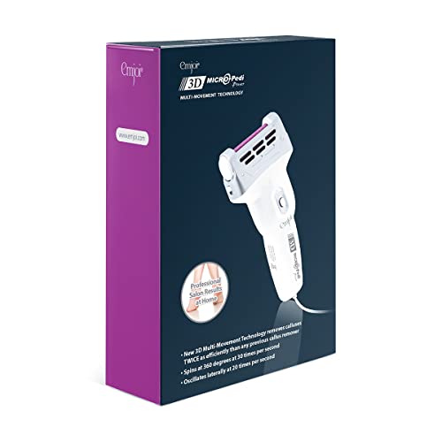 Callus Remover - Emjoi Micro-Pedi 3D POWER with SoftFlex Roller