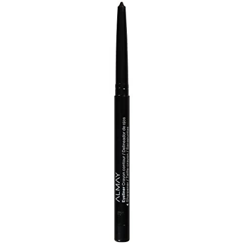 Almay All-Day Eyeliner Pencil, Hypoallergenic, Cruelty-Free, Smudge-Proof, Ophthalmologist Tested, Long Wearing and Water Resistant, 205 Black, 0.01 oz