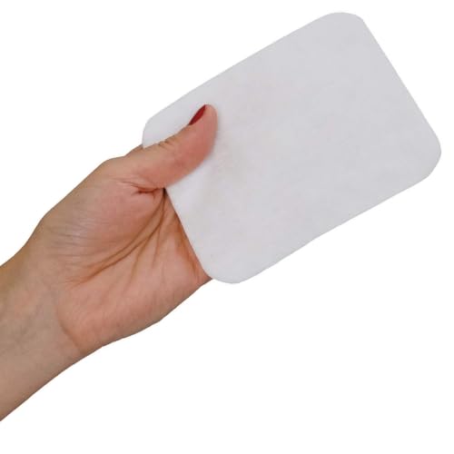 Organic Baby Cotton Dry Wipes 360 Count Large Square Diapering & Skin Care Pads - İpek