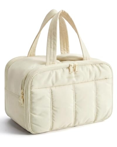 BAGSMART Large Travel Toiletry Bag for Women - Waterproof & Organized