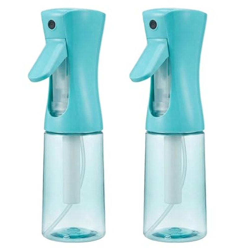 2 Pack Continuous Spray Bottle - Fine Mist Hair & Plants 6.8oz