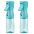 2 Pack Continuous Spray Bottle - Fine Mist Hair & Plants 6.8oz