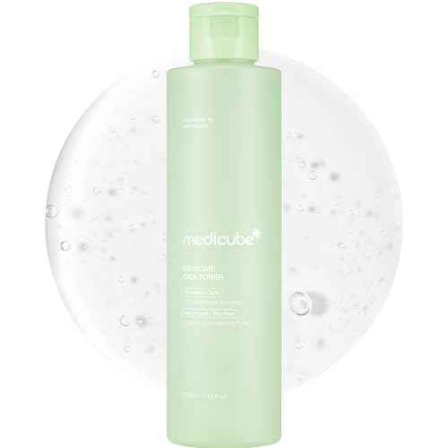 Medicube Exosome Cica Toner | Daily Soothing Toner With Exosome Cica, Heartleaf, Tea Tree, 12 Kinds of Cica | Low Irritation, Sebum care Korean Skin Care, for Stressed Skin (210ml / 7.10 fl.oz.)