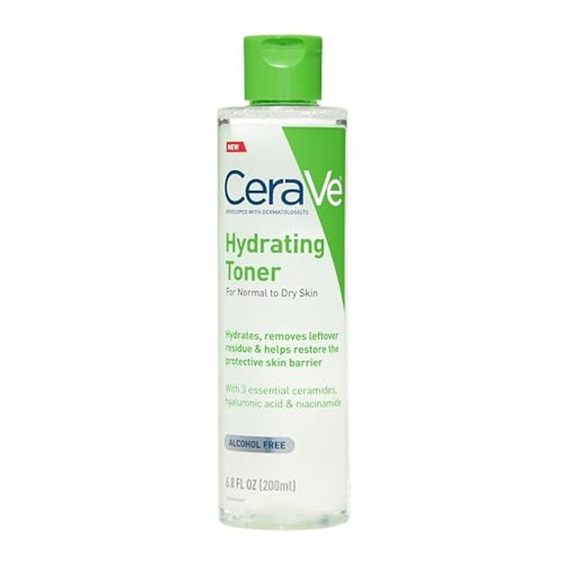 CeraVe Hydrating Toner with Hyaluronic Acid & Ceramides 6.8 Fl Oz
