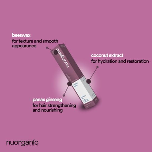 Clear Brow Gel - All-Day Hold with Coconut & Ginseng, 6ml