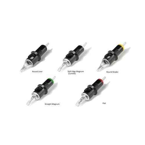 Cheyenne Hawk Safety Needle Cartridges (Box of 20 Pc) (3 Liner 0.25)