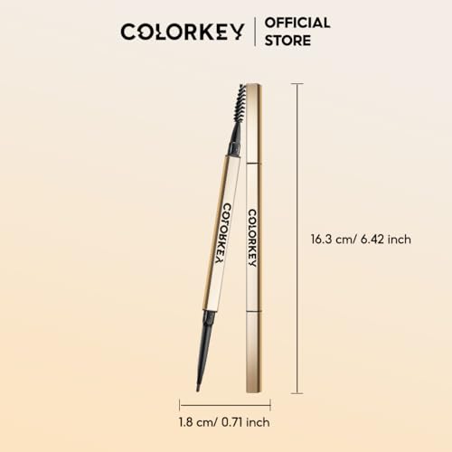 COLORKEY Contour Sketch Eyebrow Pencil - Retractable, Triangle Core