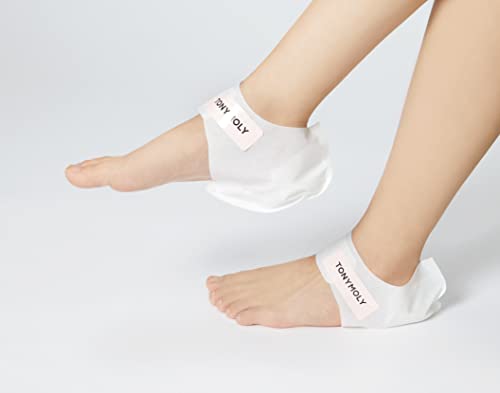 TONYMOLY Foot Peeling Mask - AHA & Watermelon Extract for Soft Feet