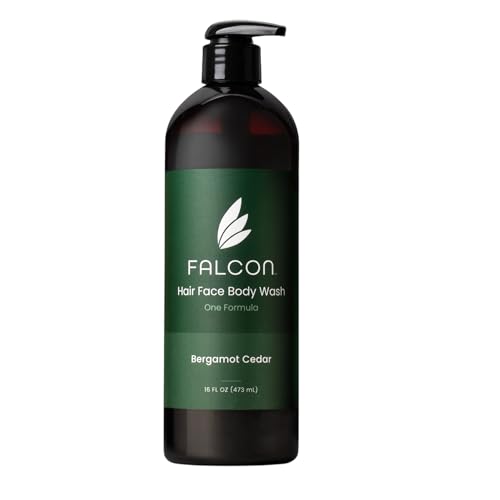 Falcon 3-in-1 Hair Face Body Wash - 16 fl oz