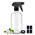 16oz Glass Spray Bottles with Adjustable Nozzle - Refillable