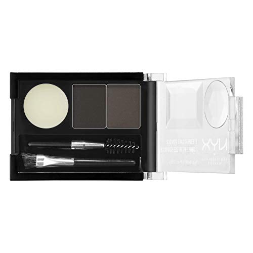 NYX PROFESSIONAL MAKEUP Eyebrow Cake Powder, Black/Gray