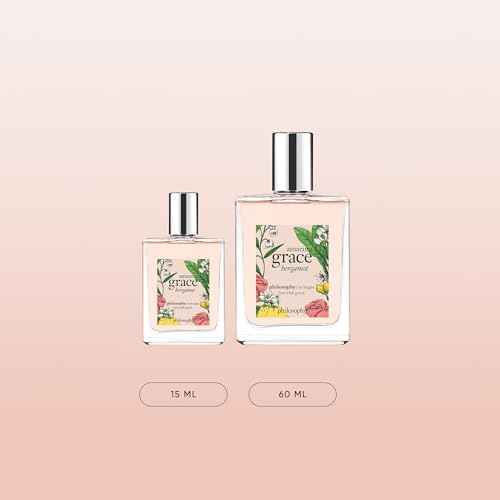 philosophy amazing grace bergamot eau de toilette - bright & floral women's perfume - with notes of bergamot, lily of the valley & musk - long lasting fragrance