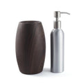 NOVAL Professional Massage Oil Warmer Heater with Leak Proof Aluminum Bottle 8.5 Fl.OZ 140¡ÆF Max Temperature Wood Grain Design for Salons and Home Spa