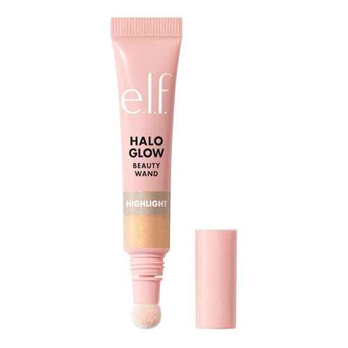 e.l.f. Halo Glow Highlight Beauty Wand, Liquid Highlighter Wand For Luminous, Glowing Skin, Buildable Formula, Vegan & Cruelty-free, Starstruck