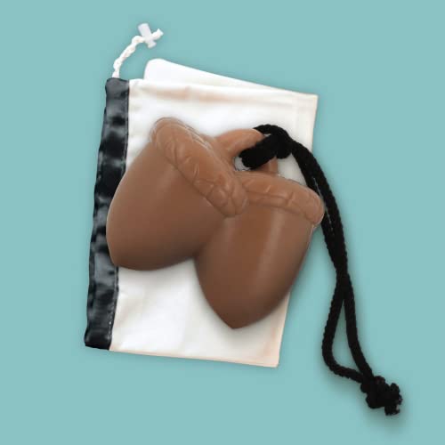 NPW-USA Hello Handsome Wash Your Nuts Soap-On-A-Rope, Nutty Almond