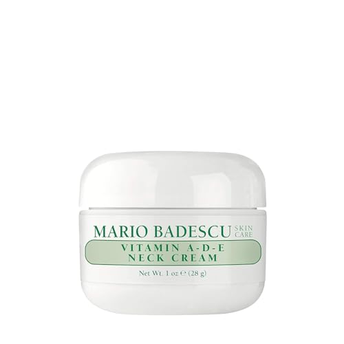 Mario Badescu Vitamin A-D-E Neck Cream & Hyaluronic Eye Cream Bundle ? Hydrating Eye Care & Neck Moisturizer Set for Dry, Sensitive Skin, Beauty Essentials for Dark Circles, Puffy Eyes & Wrinkle Care