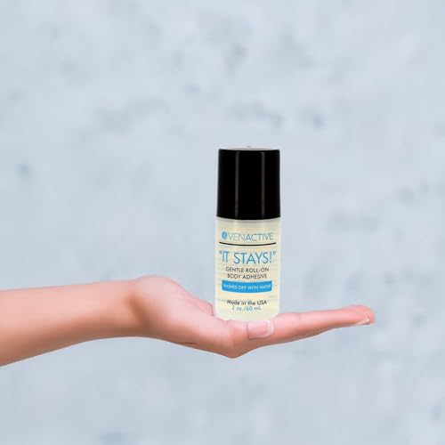 It Stays Body Adhesive Roll-On - 2oz Clear Liquid Glue
