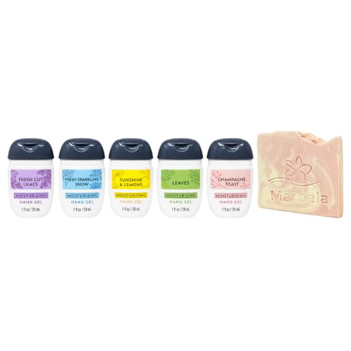 Bath & Body Works 5-Piece Mini Hand Gel & Soap Set