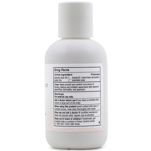 Dermaharmony 5% Sulfur & 2% Salicylic Acid Liquid Castile Soap - 4 Fl Oz