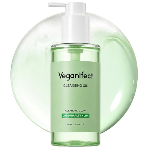 VEGANIFECT LHA Cleansing Oil - Oil-to-Milk Makeup Remover 205ml