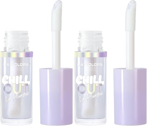 L.A. COLORS Chill Out Lip Plumper Gloss - Pack of 2
