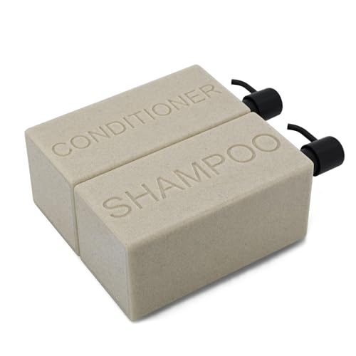 Rectangular Resin Soap Dispenser with Pump | Modern Bathroom