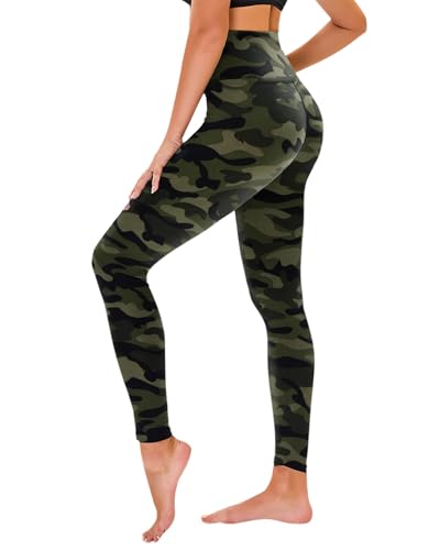 High Waisted Leggings for Women with Pockets & Tummy Control