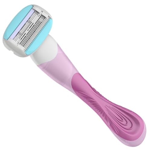 ShaveMOB 6-Blade Women's Razor Kit (Flex Head Handle + 24 Refills) - The Perfectionist Shaving Kit