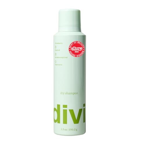 Divi 5.3 oz Dry Shampoo - Absorbs Oil, No Buildup, Talc & Benzene Free