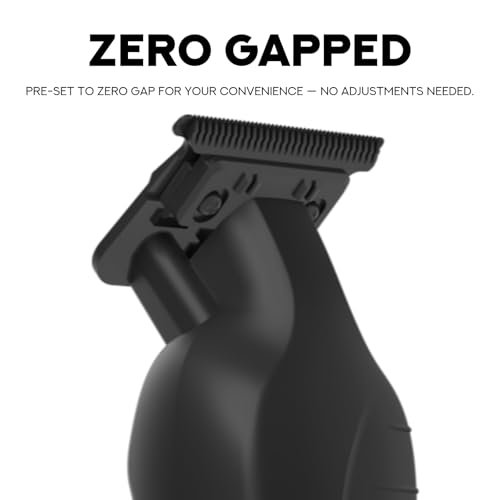 Supreme Trimmer Vader ST3778 ? Professional Cordless Barber Liner | 210 Min Runtime, 7000 RPM Motor, Zero Gap DLC T-Blade, USB-C Fast Charging | Beard, Hair & Body