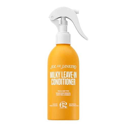 Sol de Janeiro Milky Leave-In Conditioner - Frizz Control & Heat Protection