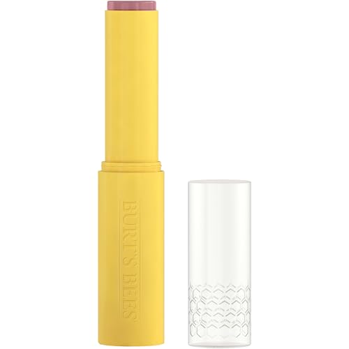 Burt's Bees Misty Mauve Tinted Lip Balm, 24-Hour Hydrating