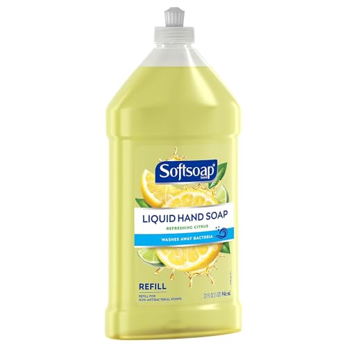 Softsoap Liquid Hand Soap Refill, Refreshing Citrus with Lemon Scent - 32 Fluid Ounce