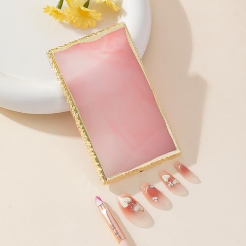 Resin Nail Art Palette - Rectangular Nail Polish Mixing Tray