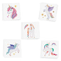 Unicorn Temporary Tattoos for Kids - 25 Pack Party Favors