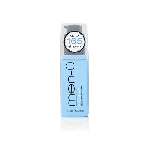 men-? High-Performance Shaving Cream w/UP TO 165 SHAVES, mens shaving cream with Long Lasting/Ultra-Concentrate Formula with Tea Tree oil/Lubricants & Moisturisers, shaving cream mens 3.3 fl oz.¡¦