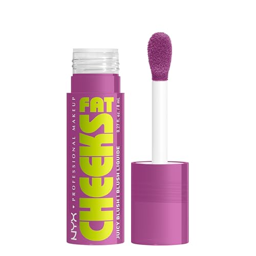NYX Fat Cheeks Liquid Blush – Blueberry Burst