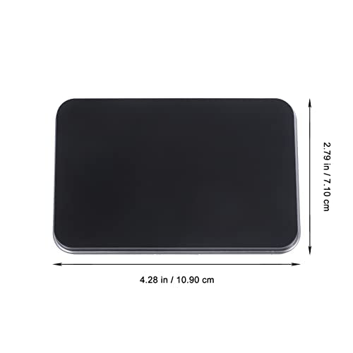 Minkissy Empty Eyeshadow Palette Magnetic Makeup Palette with Mirror Refillable Eyeshadow Palette Empty Lipstick Pallet Empty Eyeshadow Pans for Eyeshadow Lipstick Blush Powder, 2PCS