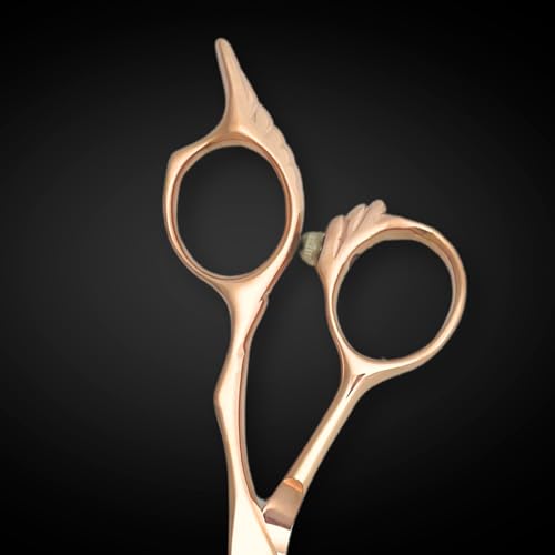 Gold Hair Cutting Shears for Professional Hairdresser - 6" Scissors