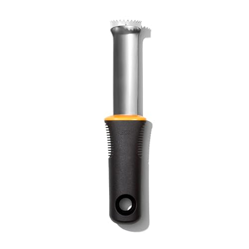 OXO Good Grips Peach Pitter - Stainless Steel Fruit Pit Remover