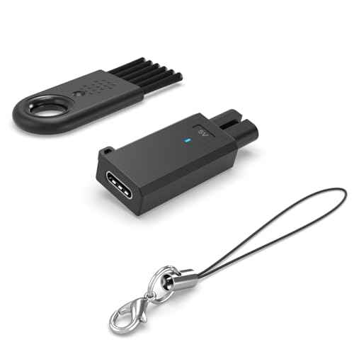 USB-C Adapter Fit for Philips Norelco One Blade QP2724 QP2834 QP1924 QP4631 QP6542 MG5910 MG7910 MG9510 MG9525 X3001 X3052 S3243 S3341 S5880 S5898 S7887 X5000 Shaver Charger Razor Trimmer Converter