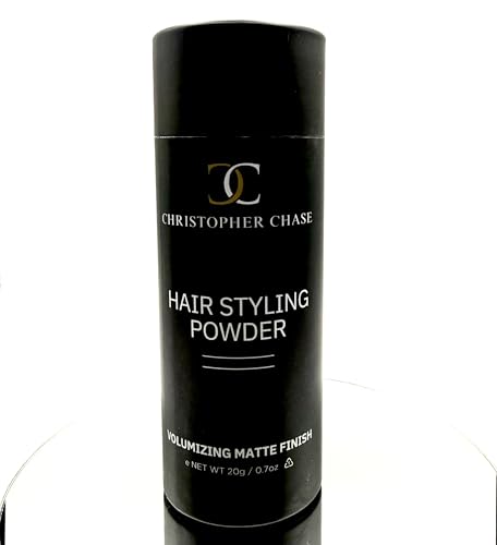 Men's Hair Styling Powder - Matte Finish, All Hair Types