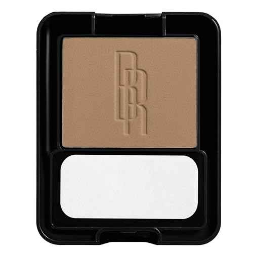 Black Radiance Pressed Powder, Pigment-Rich Matte Finish for Light Skin Tones, Oil-Absorbing Compact with Mirror & Sponge - French Toast
