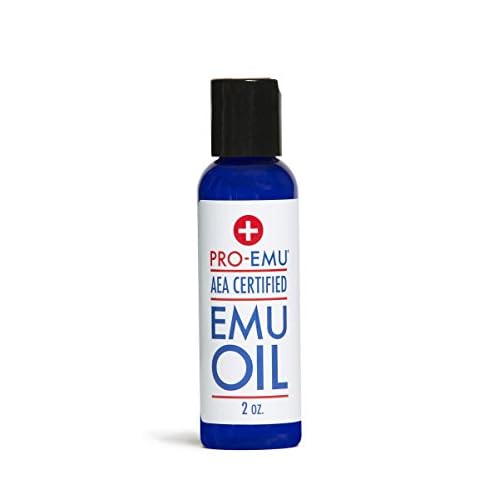 PRO EMU OIL (2 oz) All Natural Emu Oil - AEA Certified - Made In USA - Best All Natural Oil for Face, Skin, Hair and Nails.