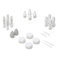 Mini Makeup Containers Travel Set - 16 Piece Refillable Kit