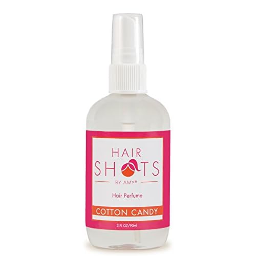 Hair Shots Cotton Candy Perfume Quality Heat Activated 3 oz Hair Fragrance