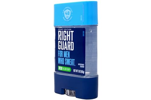 Antiperspirant & Deodorant Clear Gel, Fresh Scent - 3 oz, Pack of 6