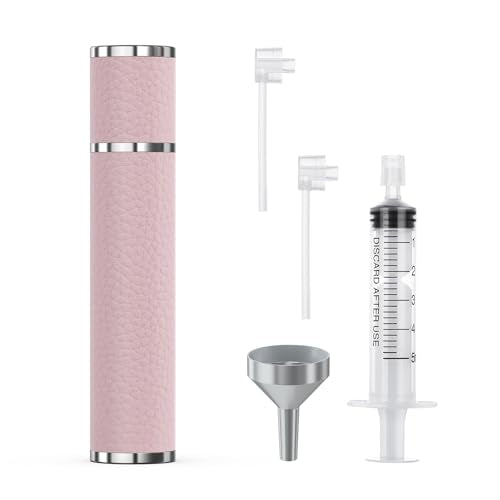 FENHON 12ml Leather Perfume Atomizer - Portable Travel Spray Bottle