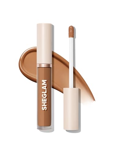 SHEGLAM 12HR Full Coverage Concealer Matte Finish Stick – Under Eye & Dark Circles, 0.13 oz (Earth)