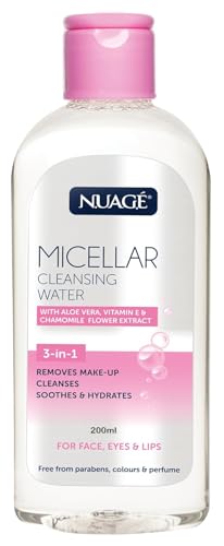 Micellar Cleansing Water with Aloe Vera & Vitamin E – 7 Fl Oz